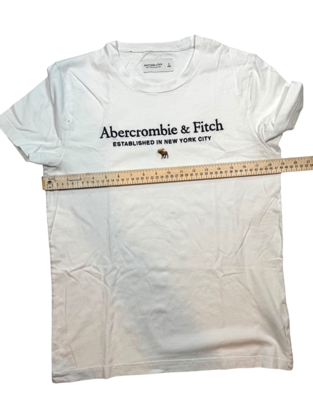 ABERCROMBIE & FITCH Men’s 4 T-Shirt Bundle Short Sleeve Logo Graphic - Picture 4 of 14